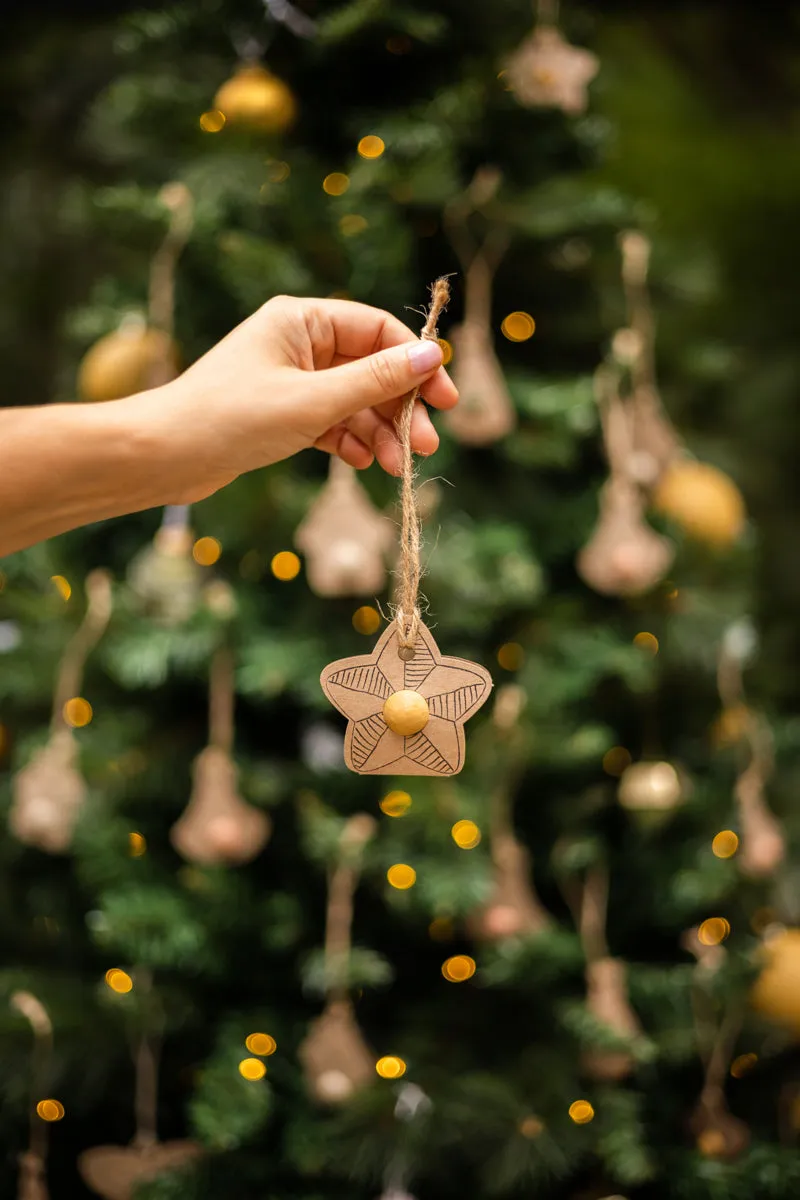 Blossombs Xmas julekalender frøbomber 7 stk vedhæng