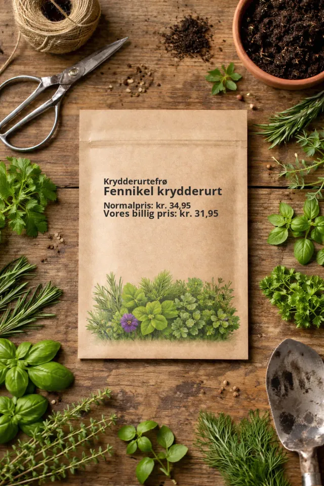 Trifolium Fennikel krydderurt frø aromatisk