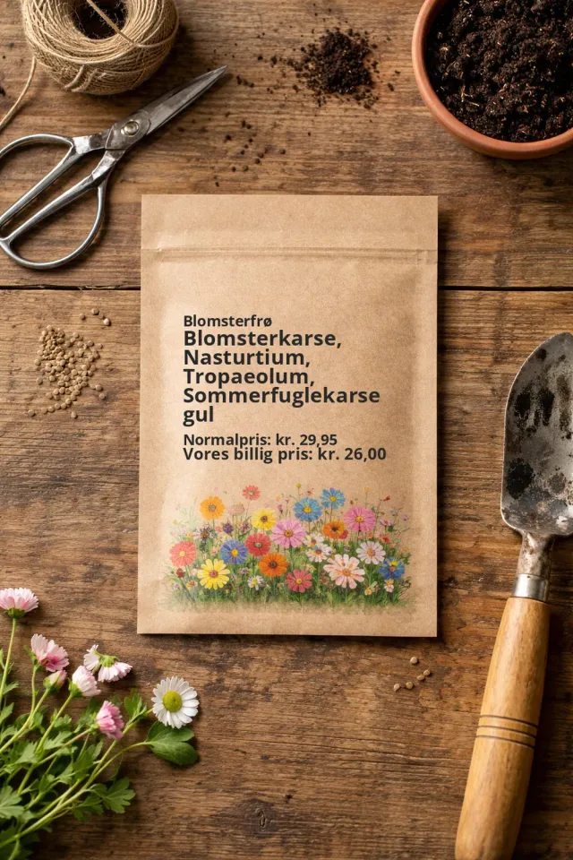 Trifolium Blomsterkarse gul frø Sommerfuglekarse